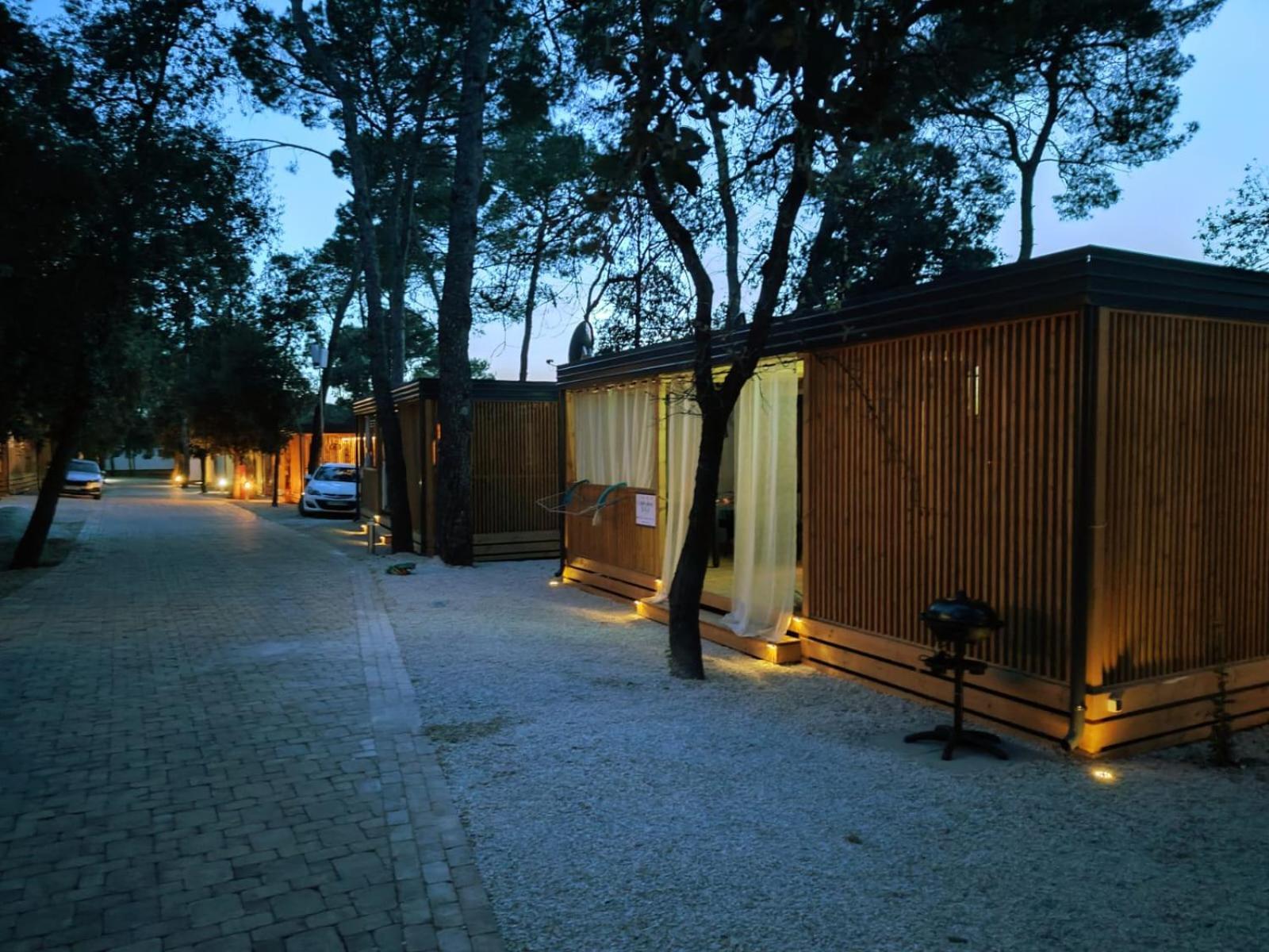 Mobile Home Kala Biograd Na Moru Exteriér fotografie