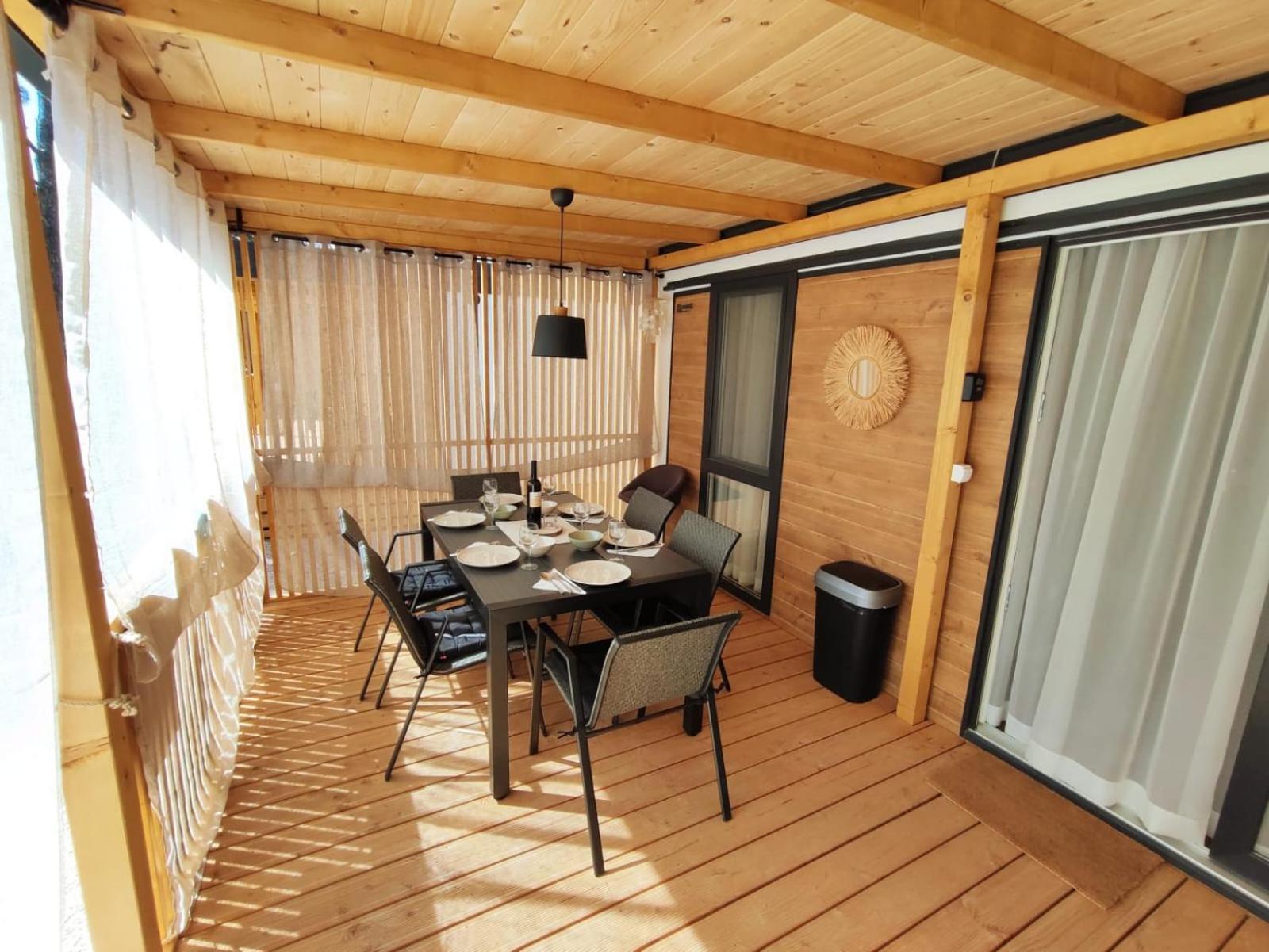 Mobile Home Kala Biograd Na Moru Exteriér fotografie
